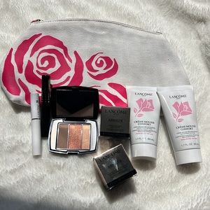 Lancome Absolue Eye and face cream,mascara, cils booster,blush pallete,cleanser